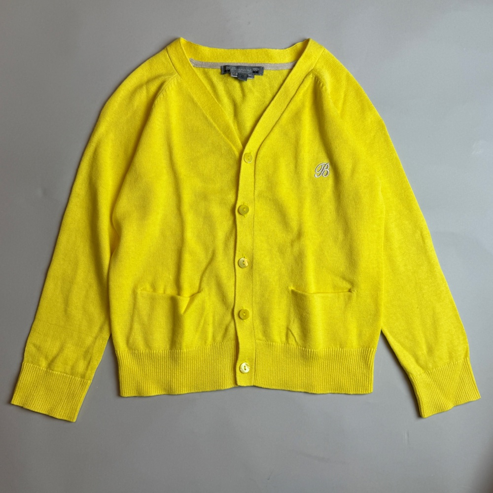 Bonpoint Yellow Knit Sweater